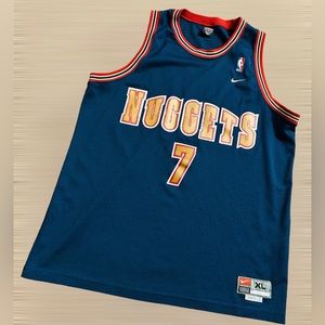 Vintage Juwan Howard Autograph nuggets jersey